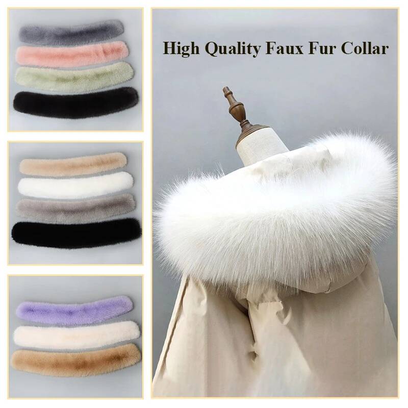Winter Clothing Online - فو الفراء طوق للنساء ، والأوشحة