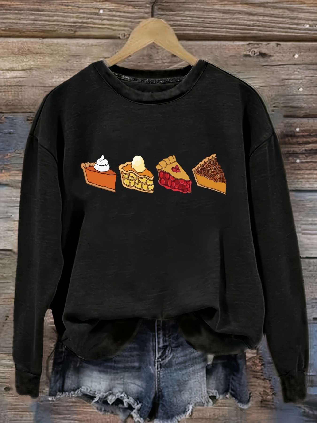 Winter Clothing Design - تي شيرت نسائي كاجوال بأكمام طويلة