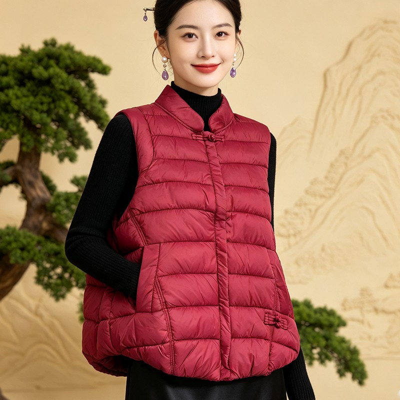 Winter Clothing Online - سترة نسائية دافئة على الطراز الصيني،