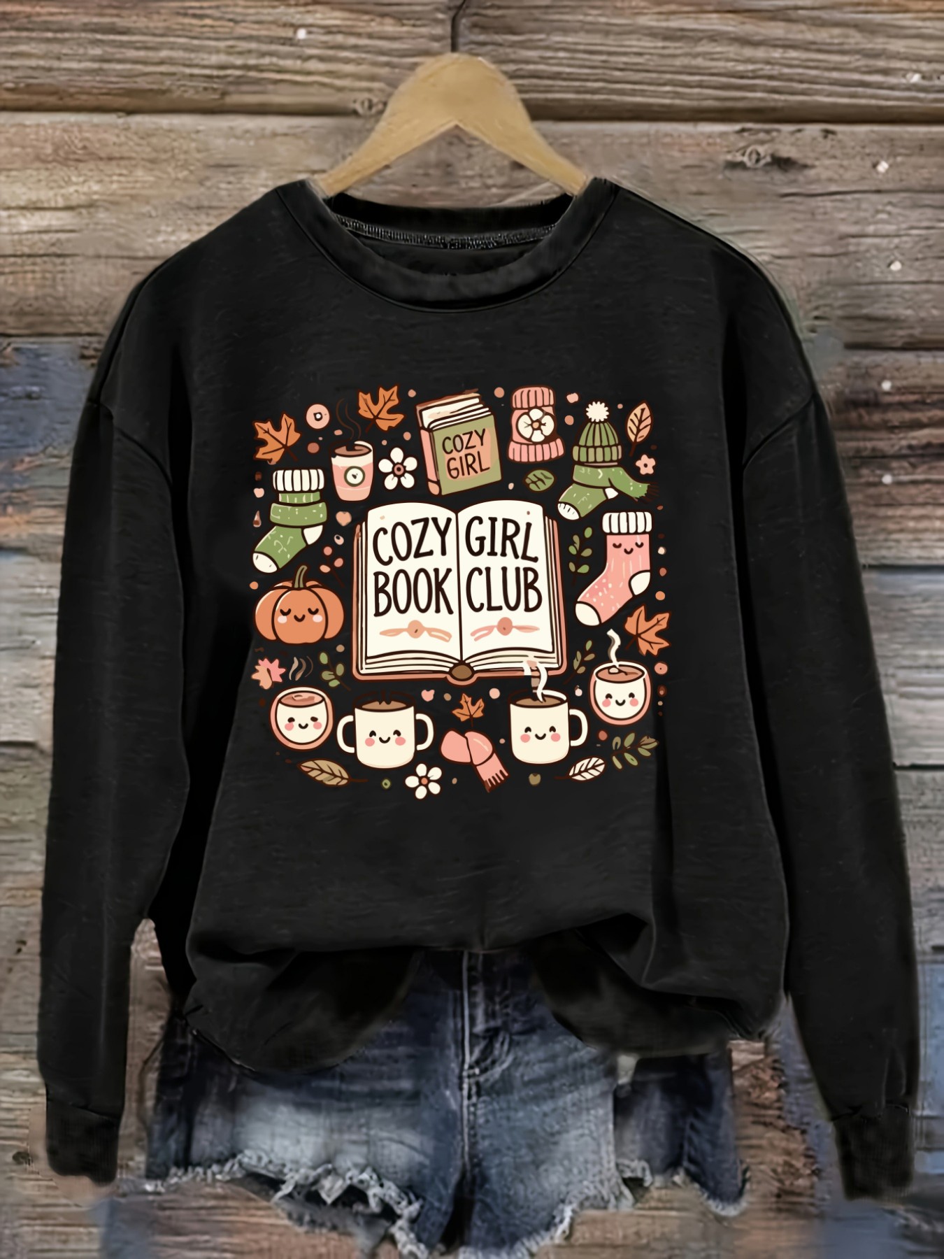Winter Clothing Design - تي شيرت نسائي كاجوال بأكمام طويلة