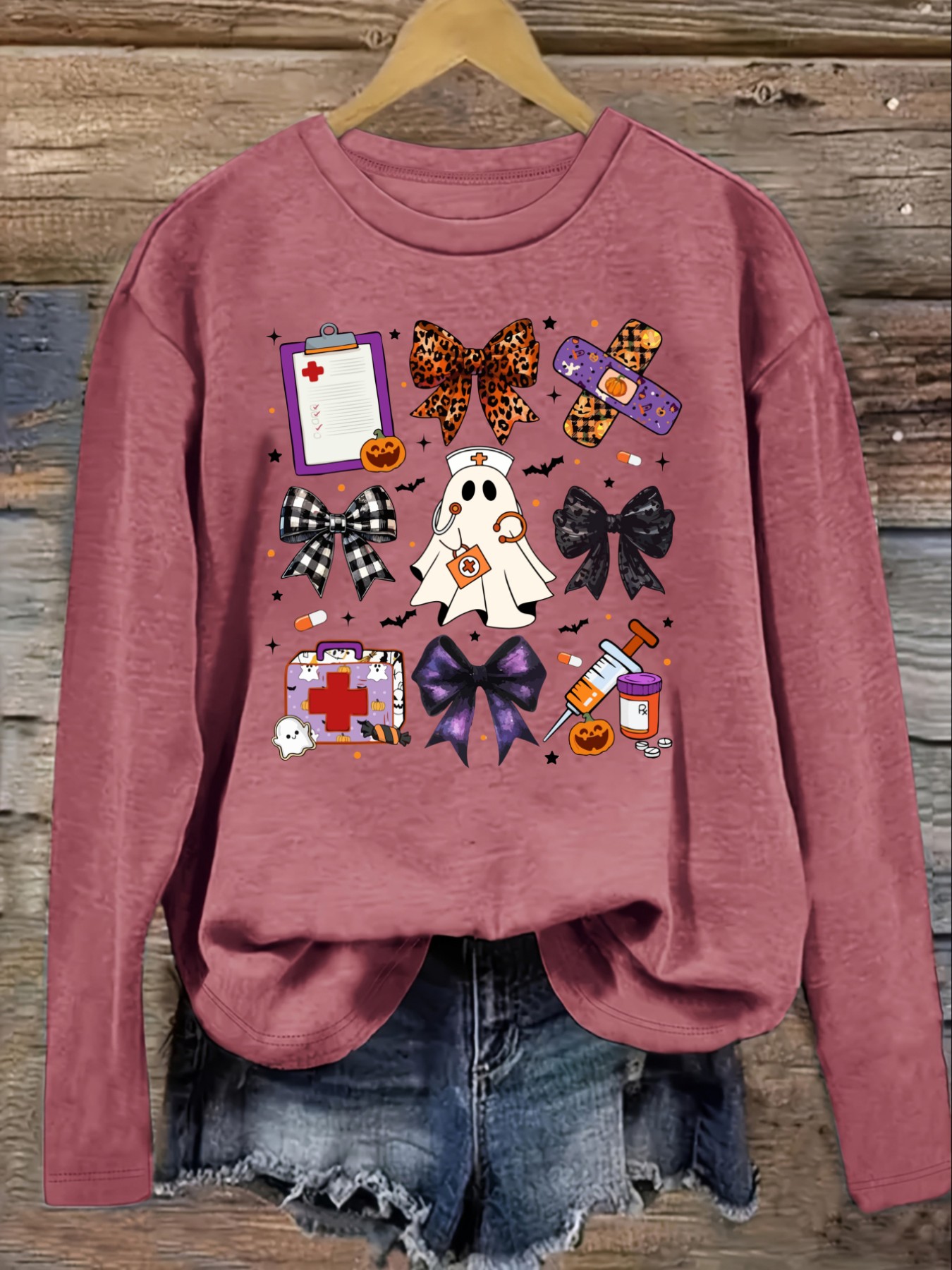 تي شيرت نسائي كاجوال بأكمام طو - مراجعة Winter Clothing Design وسعره
