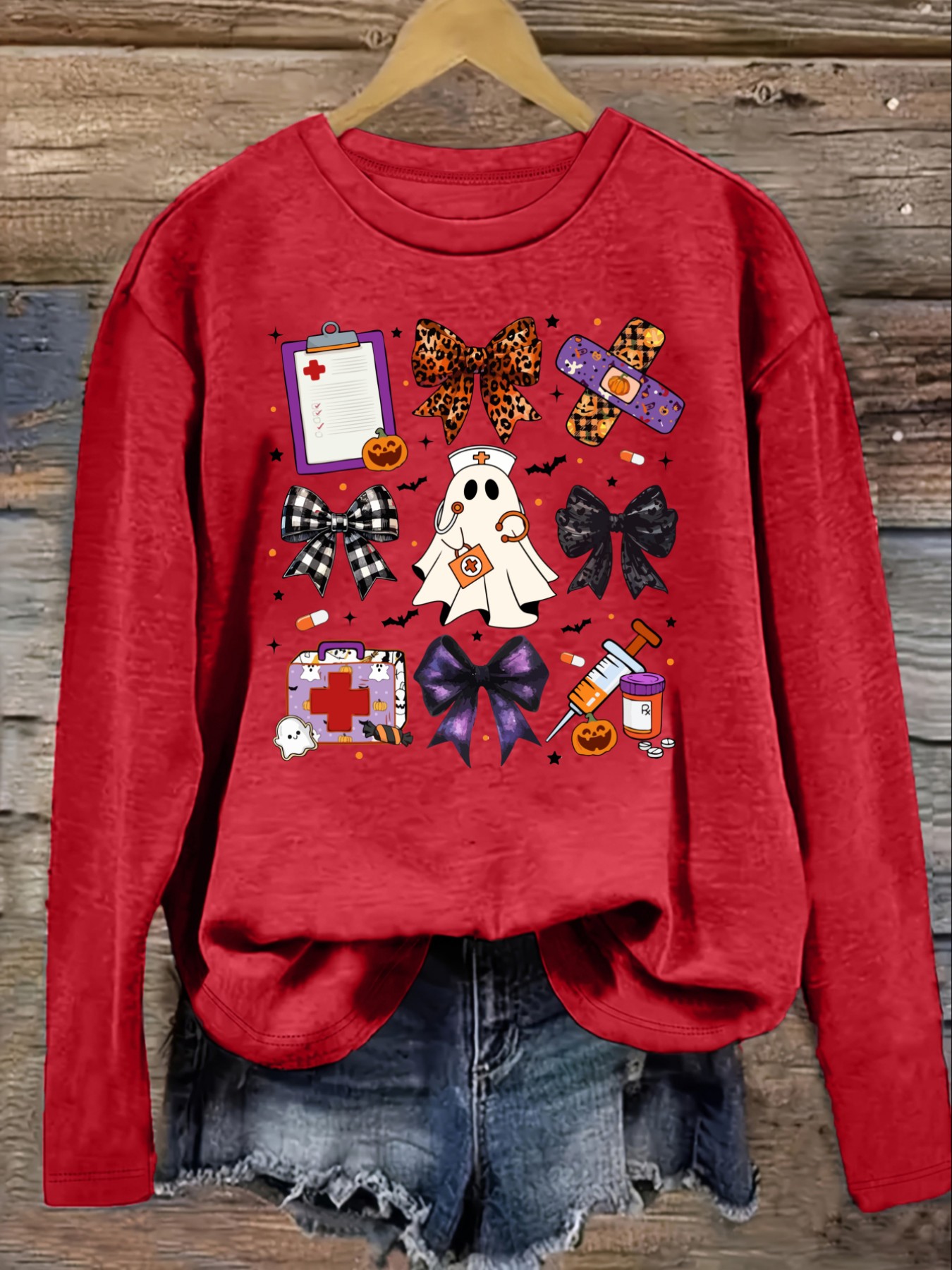 تي شيرت نسائي كاجوال بأكمام طو - مراجعة Winter Clothing Design وسعره