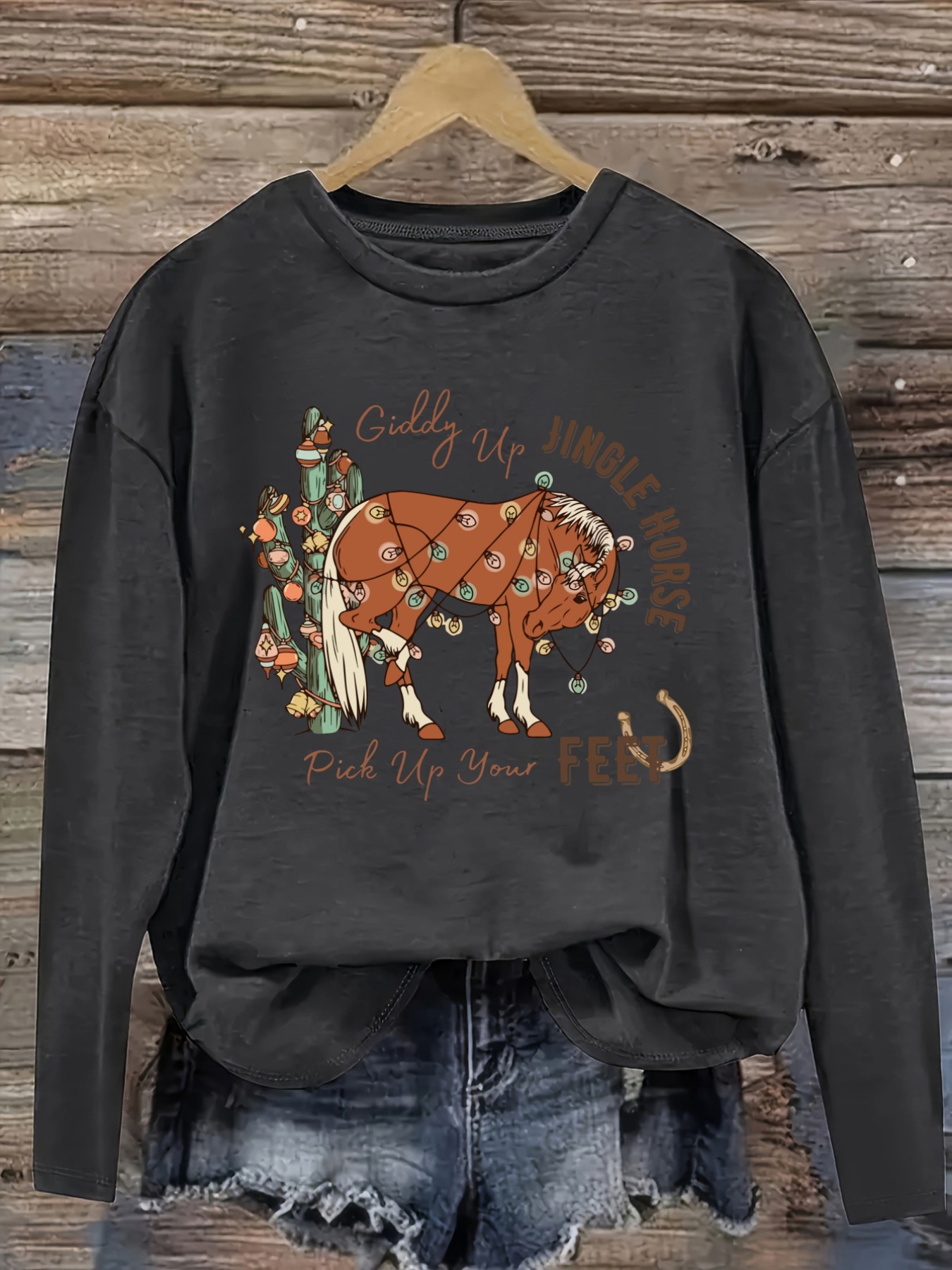 تي شيرت نسائي كاجوال بأكمام طو - مراجعة Winter Clothing Design وسعره