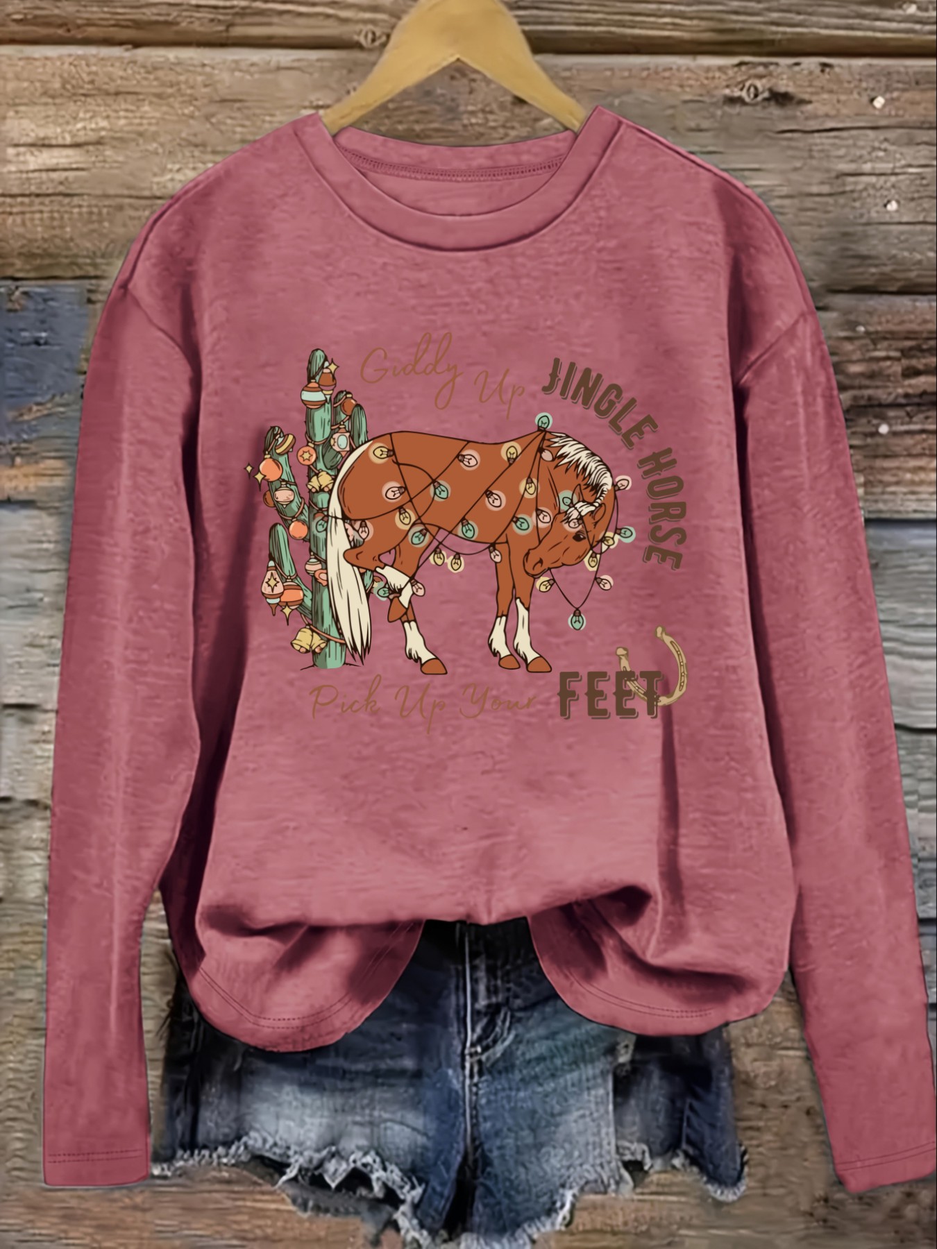 تي شيرت نسائي كاجوال بأكمام طو - مراجعة Winter Clothing Design وسعره