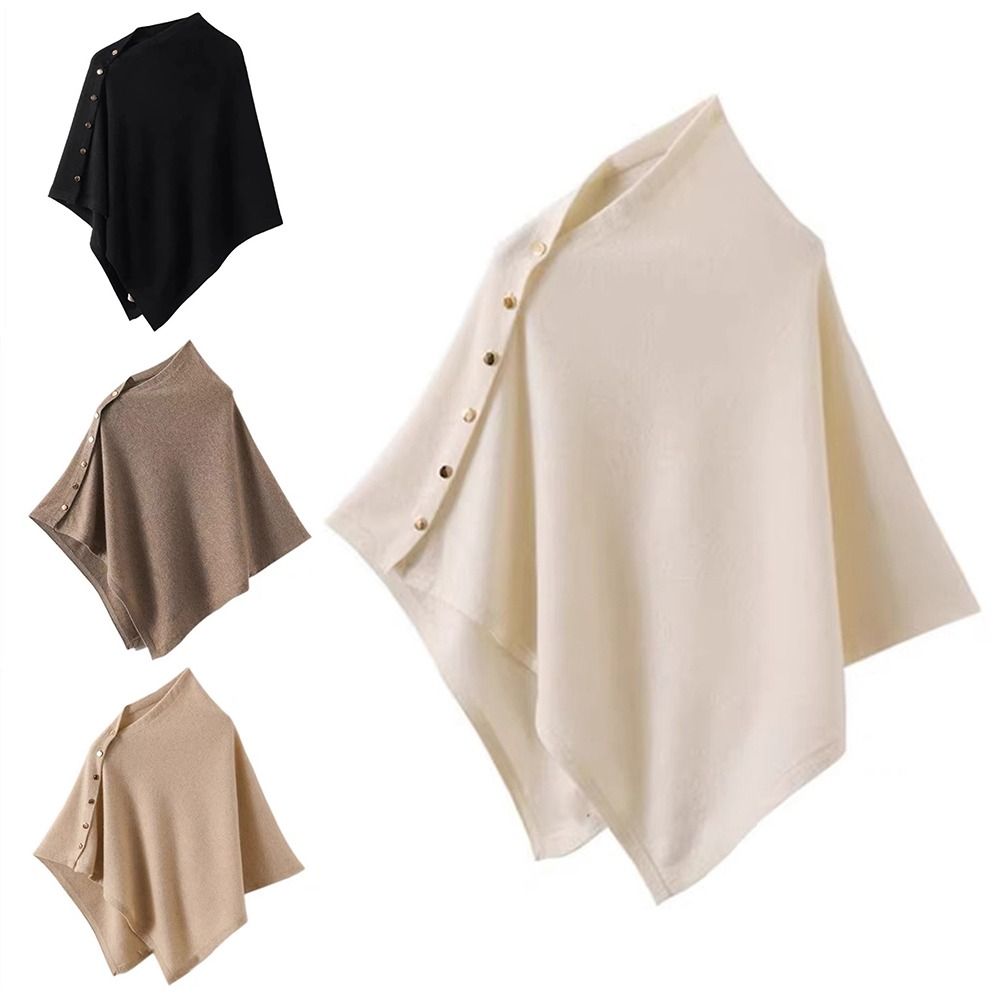 شال باشمينا جديد بأزرار، دافئ  - مراجعة Winter Clothing Online وسعره