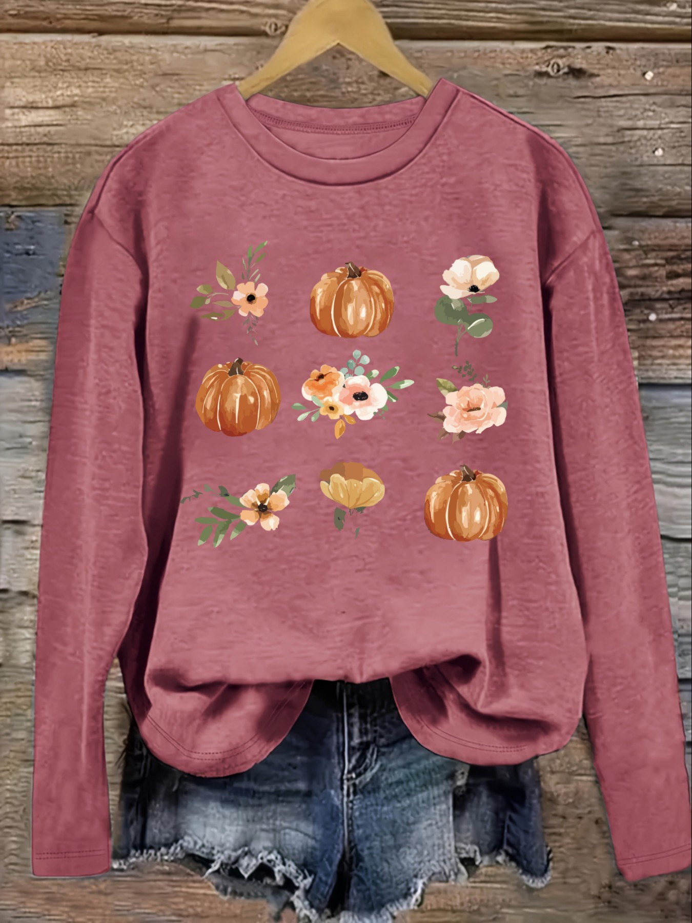 تي شيرت نسائي كاجوال بأكمام طو - مراجعة Winter Clothing Design وسعره