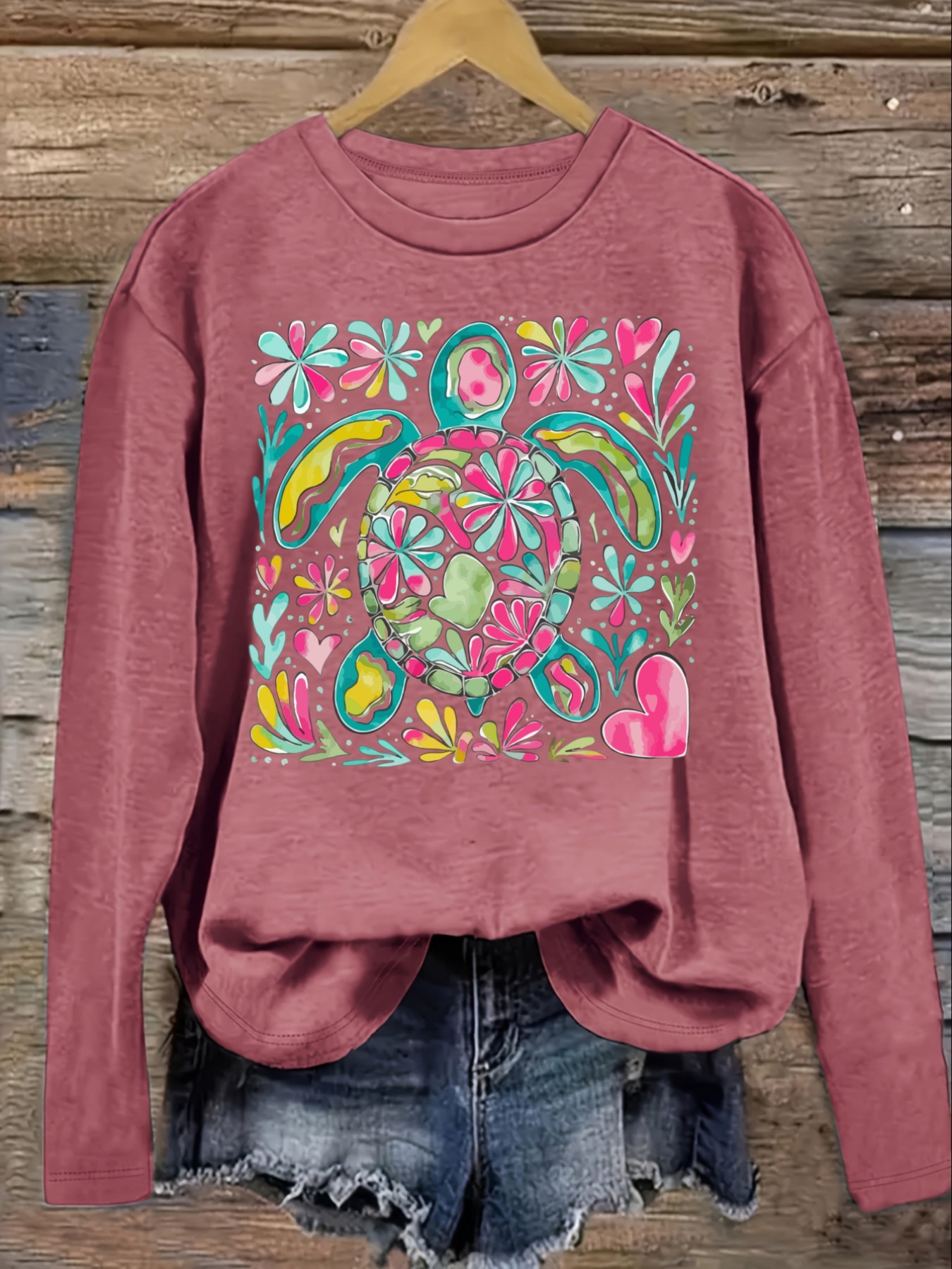 تي شيرت نسائي كاجوال بأكمام طو - مراجعة Winter Clothing Design وسعره