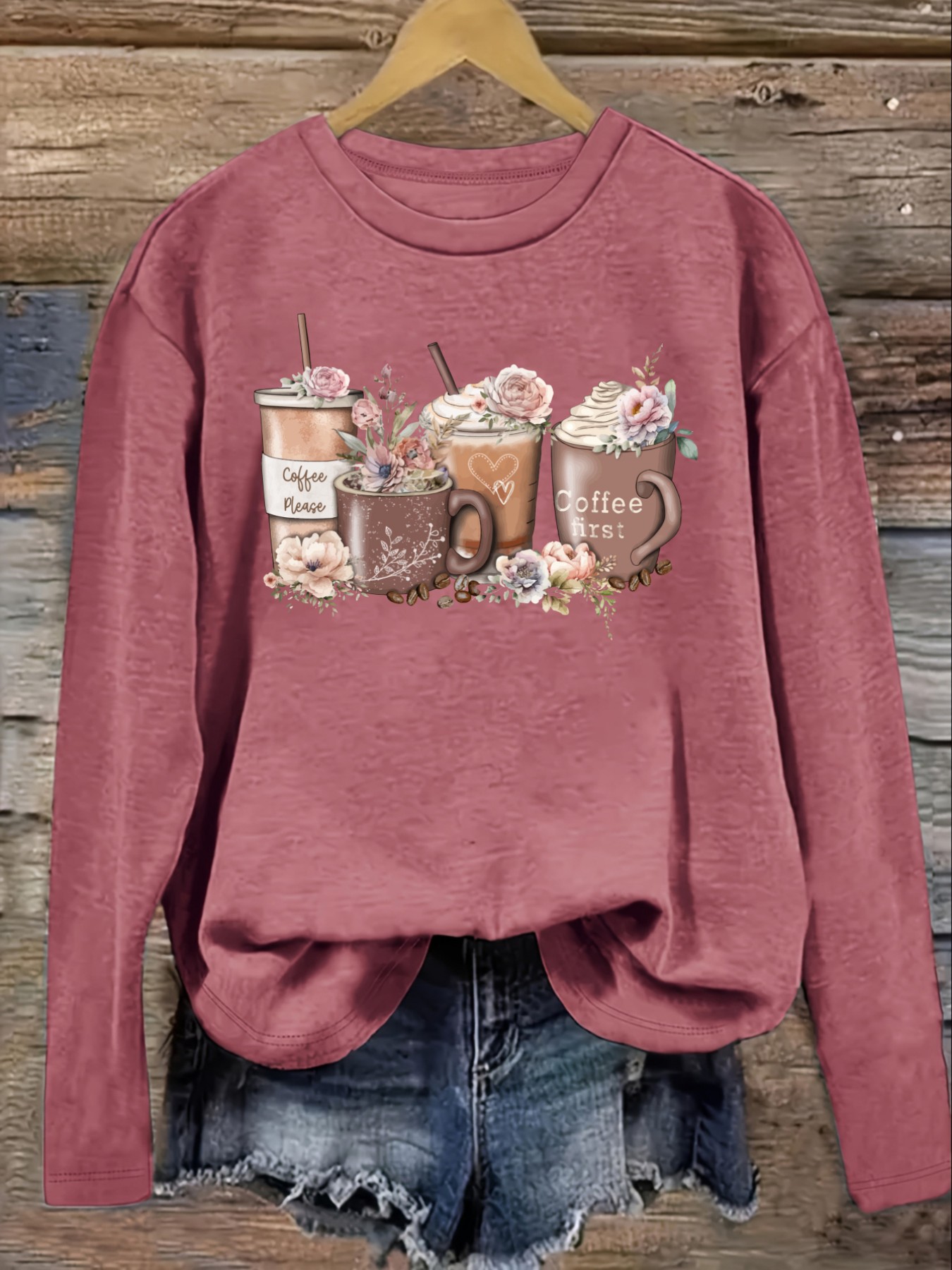 تي شيرت نسائي كاجوال بأكمام طو - مراجعة Winter Clothing Design وسعره
