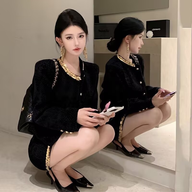 موضة جديدة مطرزة الخريف الشتاء - مراجعة Winter Clothing Online وسعره