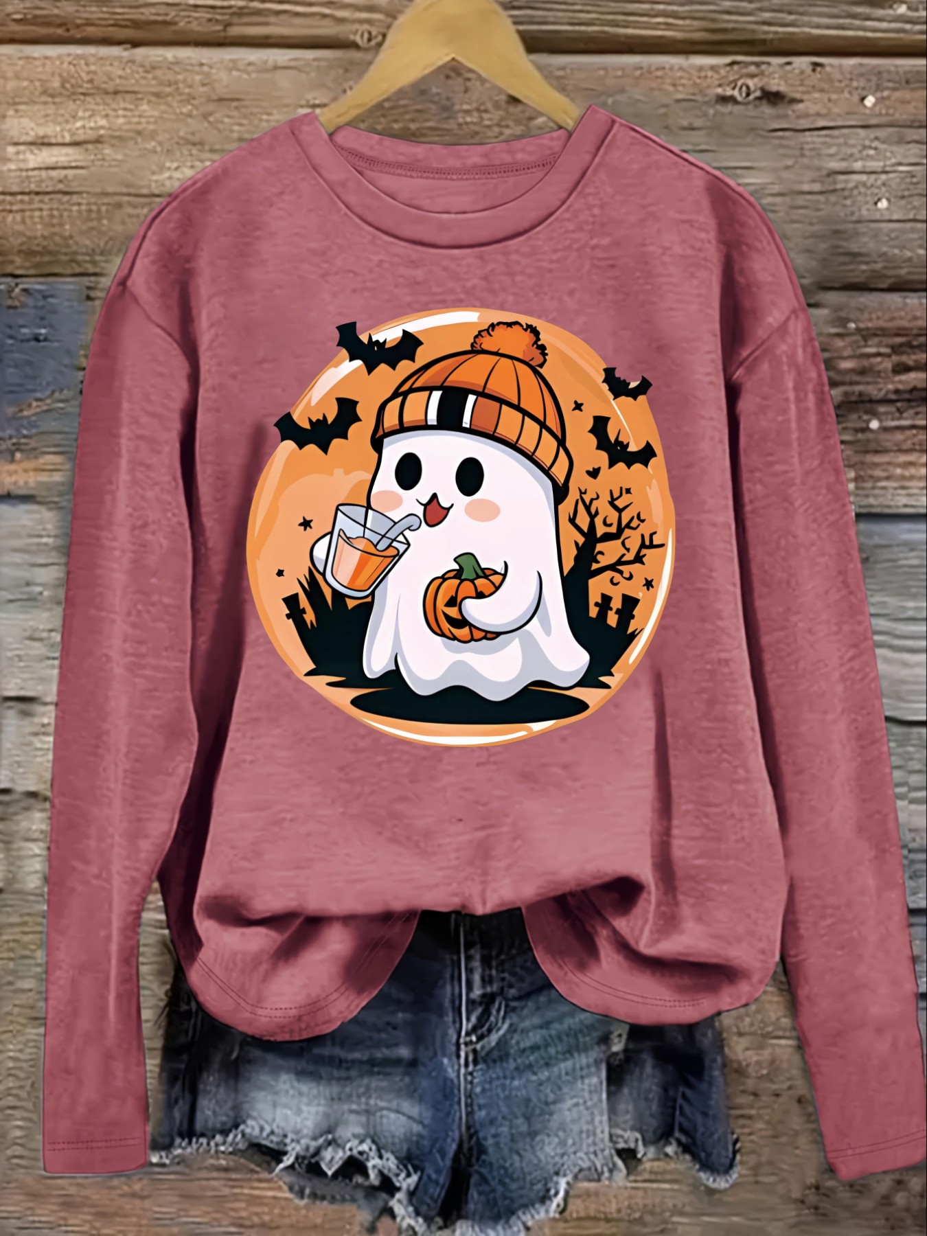 تي شيرت نسائي كاجوال بأكمام طو - مراجعة Winter Clothing Design وسعره