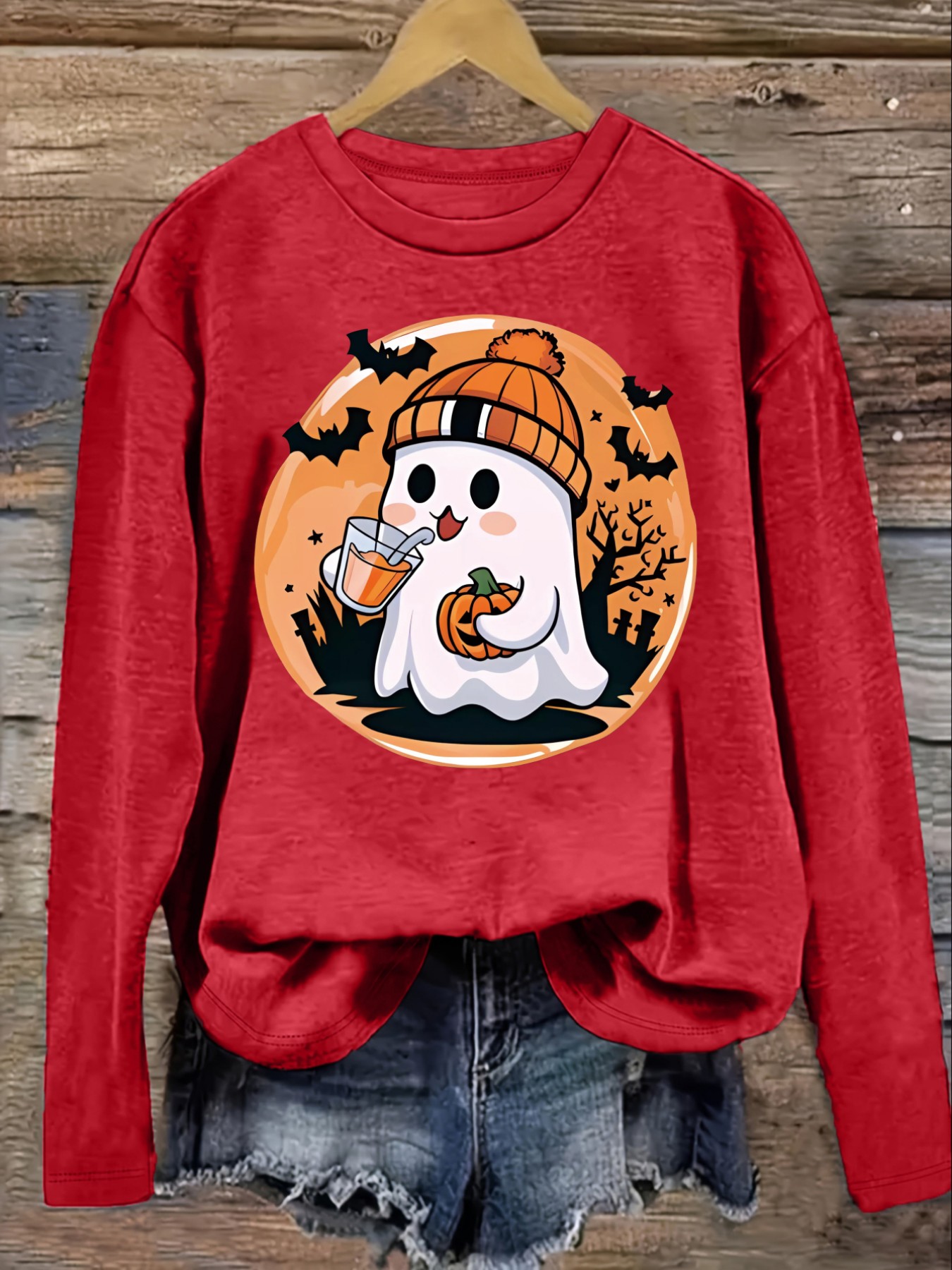 تي شيرت نسائي كاجوال بأكمام طو - مراجعة Winter Clothing Design وسعره