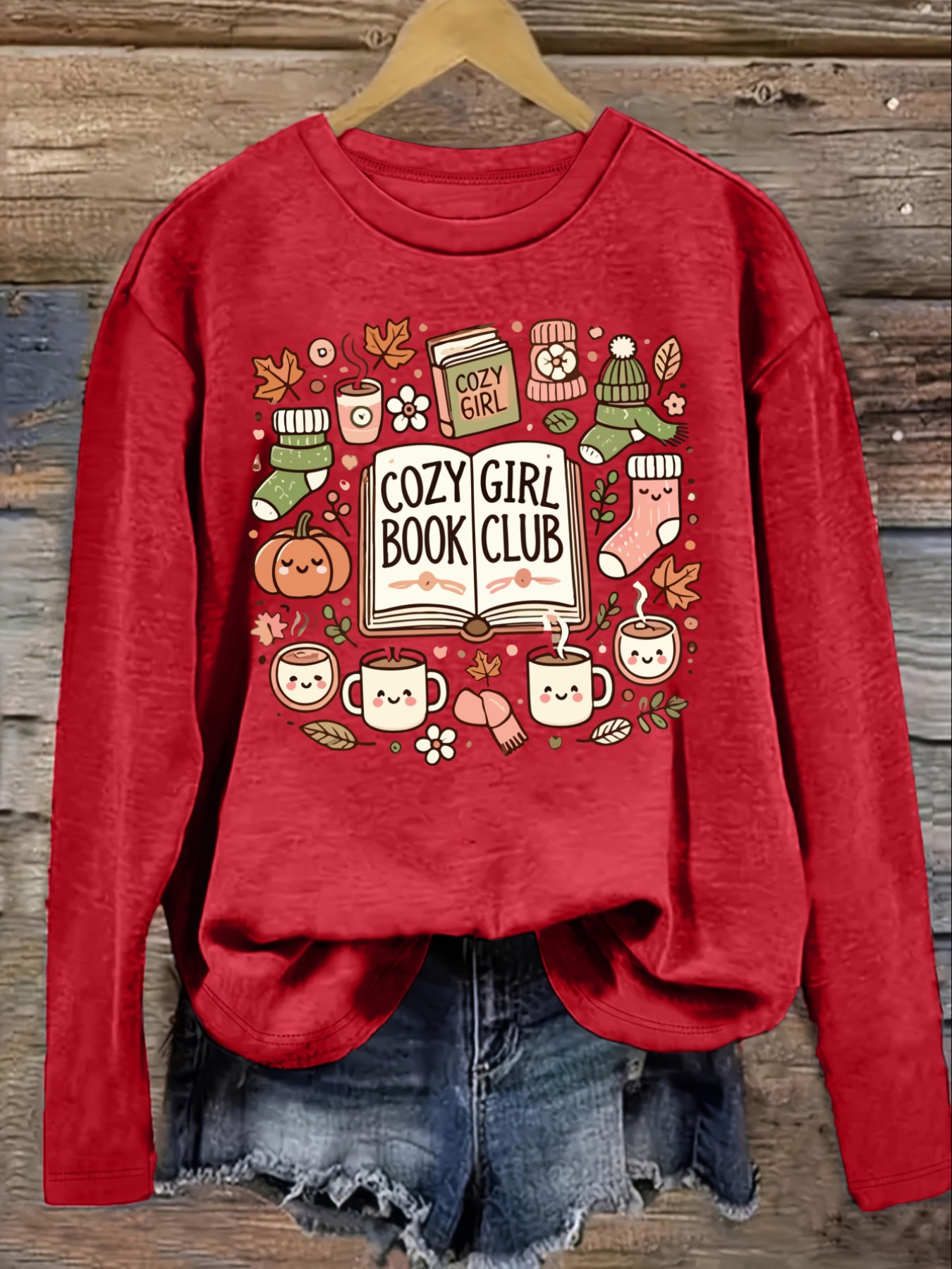 تي شيرت نسائي كاجوال بأكمام طو - مراجعة Winter Clothing Design وسعره
