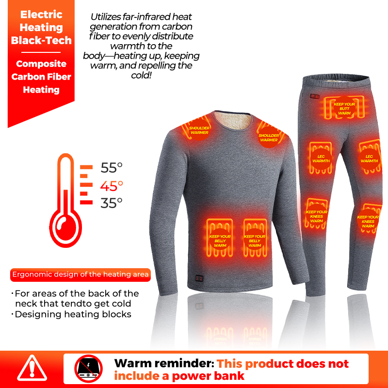 طقم ملابس داخلية حرارية مزودة  - مراجعة Winter Clothing Layers وسعره